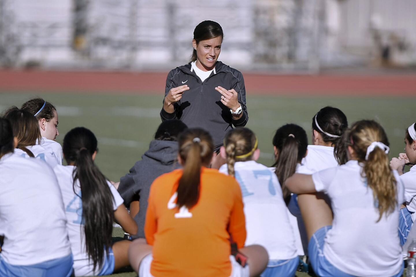 Photo Gallery: Crescenta Valley High girls soccer playoff game vs. San Luis Obispo