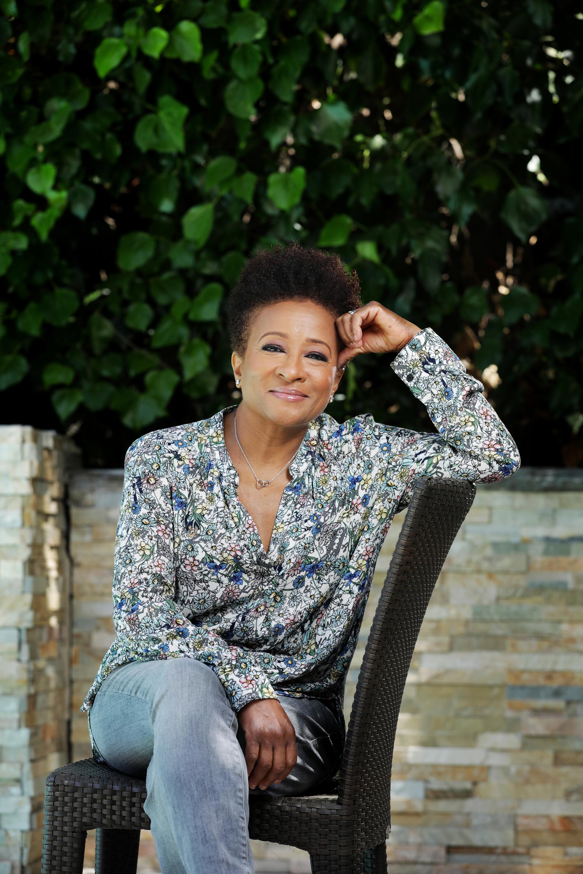 Actress Wanda Sykes is photographed at home in Los Angeles.