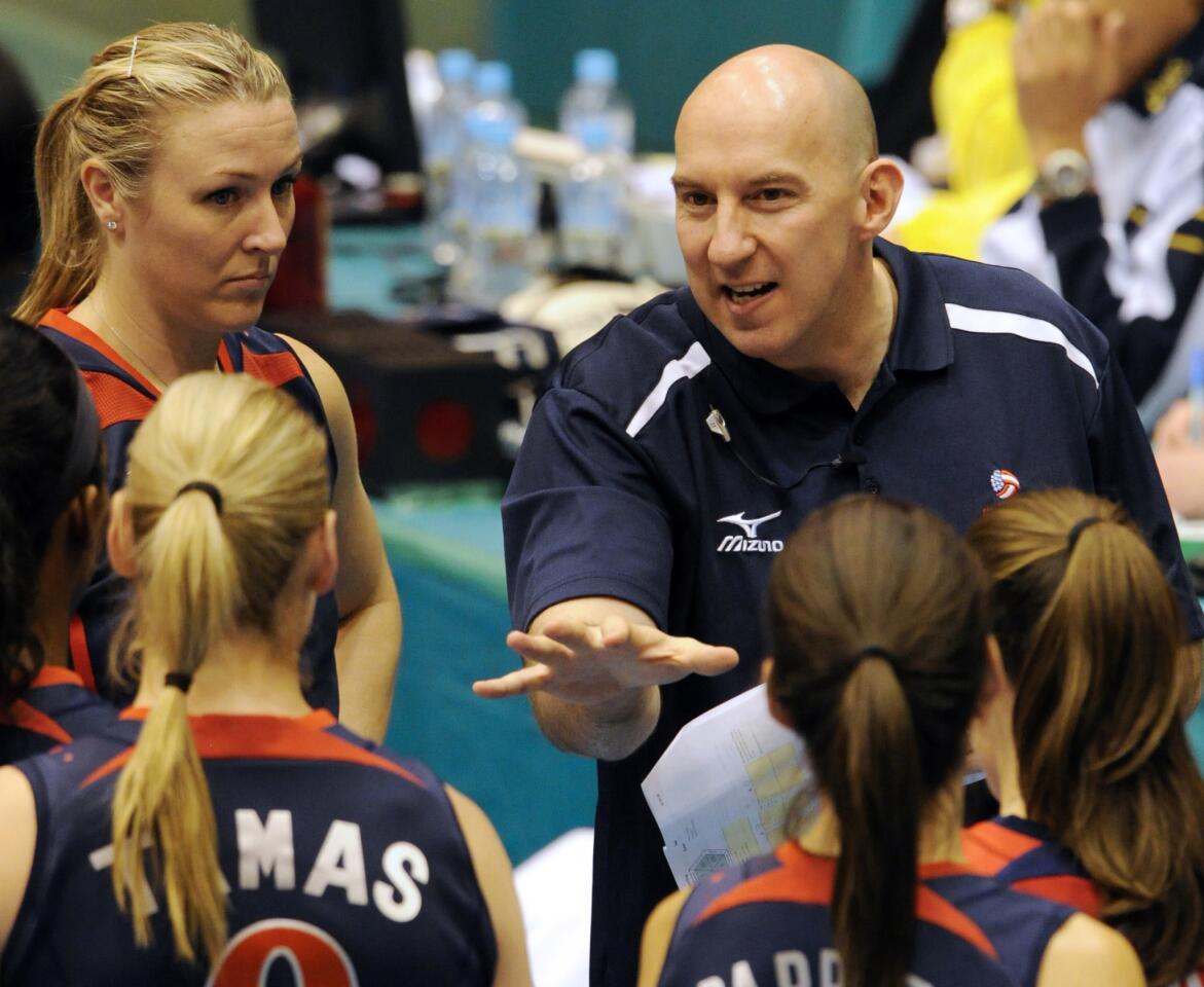 Hugh McCutcheon has coached the U.S. Women's Volleyball Team to a No. 1 world ranking. The team has never won an Olympic gold medal.