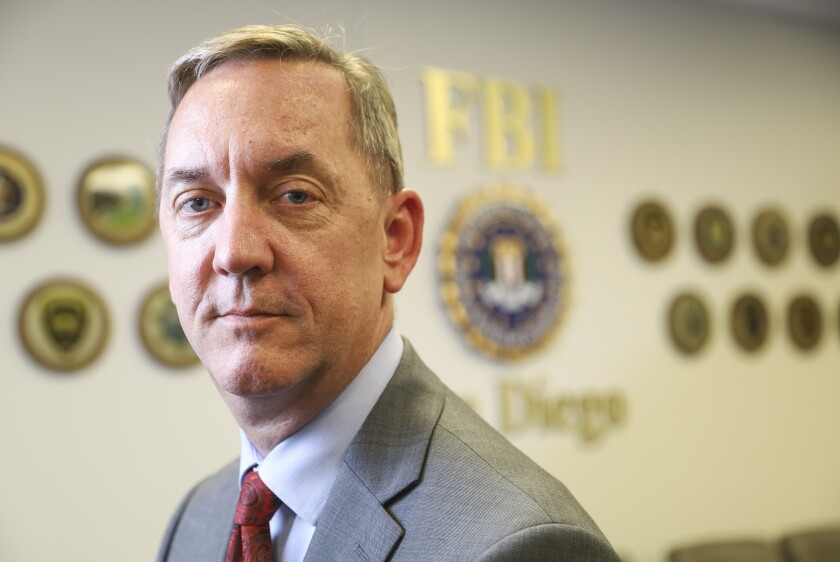 Scott Brunner is the new special agent in charge at the San Diego FBI.
