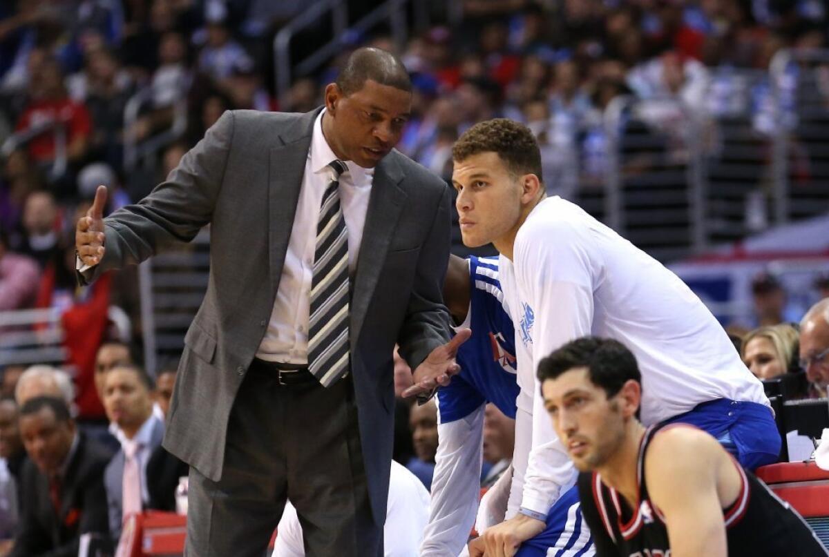 Clippers Coach Doc Rivers says he will ask Blake Griffin to be a shut-down defender at times.