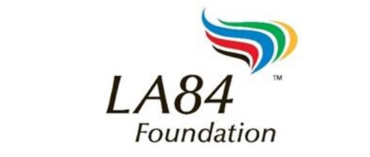 LA84 Foundation logo.