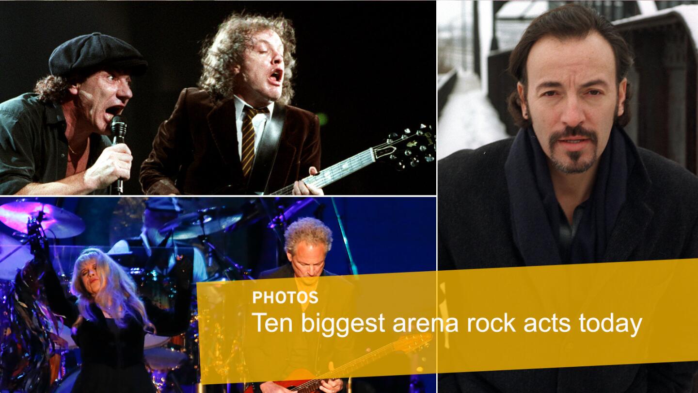 Arena rock isn't a dead language yet. Here are ten of today's biggest arena rock acts.