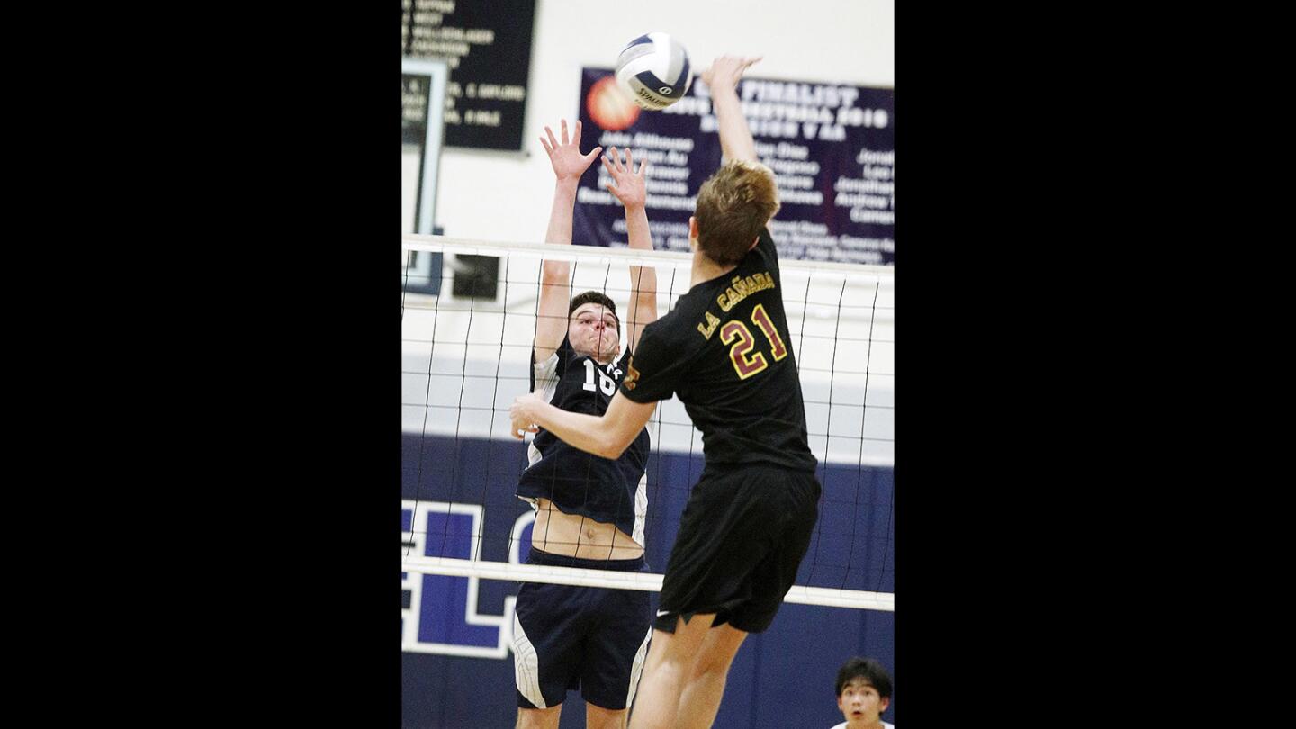 Photo Gallery: La Canada vs. Flintridge Prep in first round CIF Division III boys' volleyball playoff