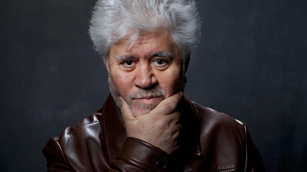 Spanish screenwriter, producer and director, Pedro Almodovar.