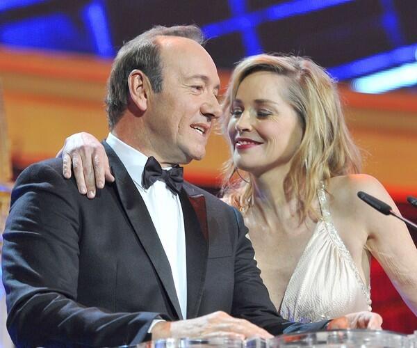 Sharon Stone and Kevin Spacey