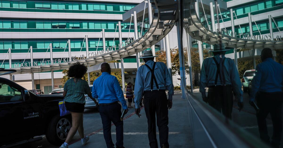 南洛杉矶 MLK 医院为生存而苦苦挣扎,正在寻求更大份额的县资金