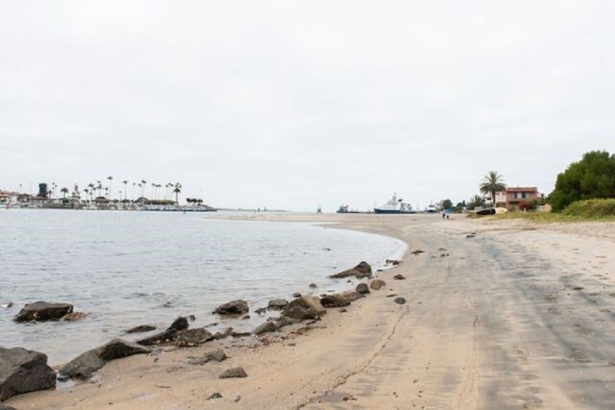 About 2,200 cubic yards of natural sand will be placed on Kellogg Beach in Point Loma during a replenishment project.