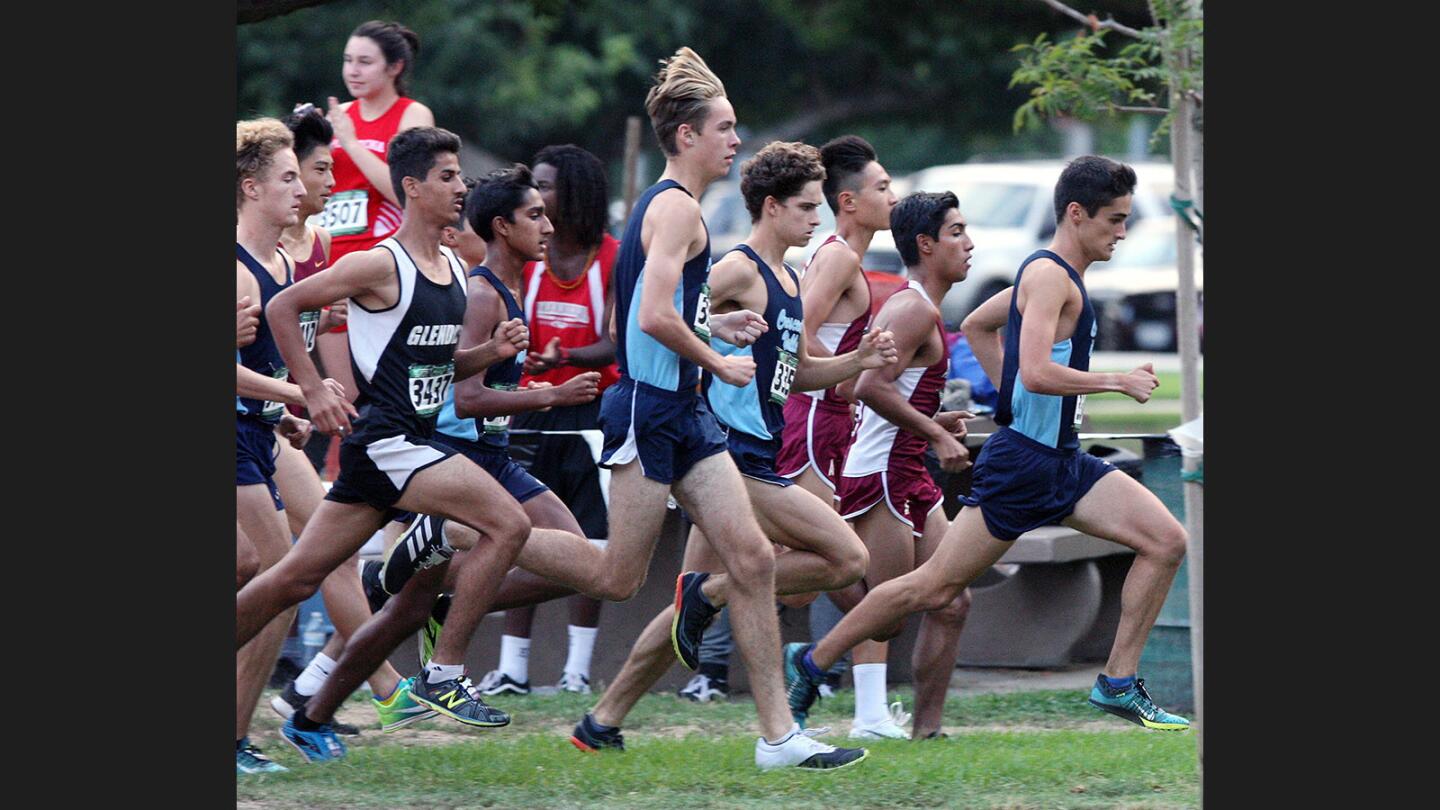 Photo Gallery: First Pacific League cross country meet at Arcadia County Park