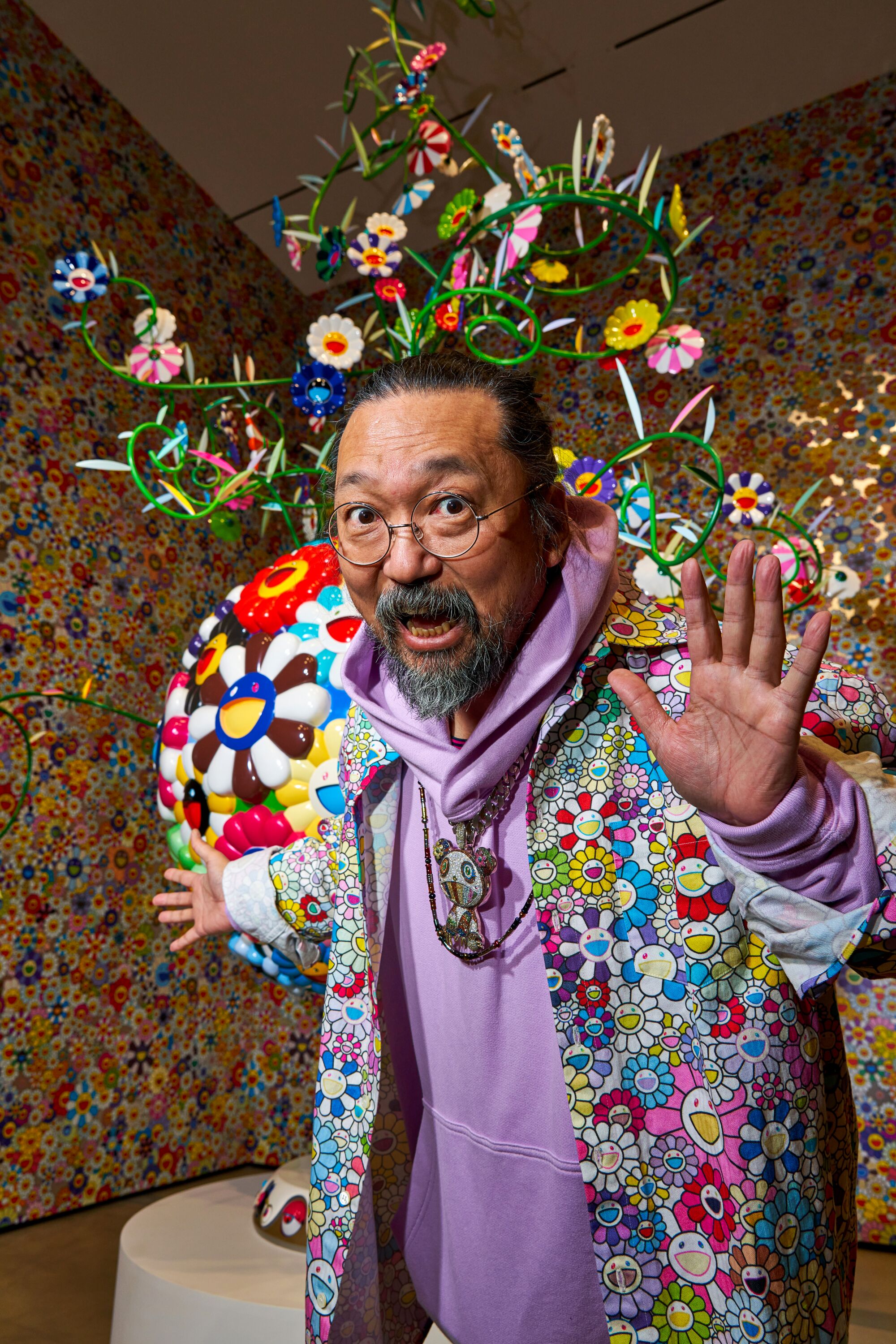 Takashi Murakami on his new show with AR artwork at the Broad Los