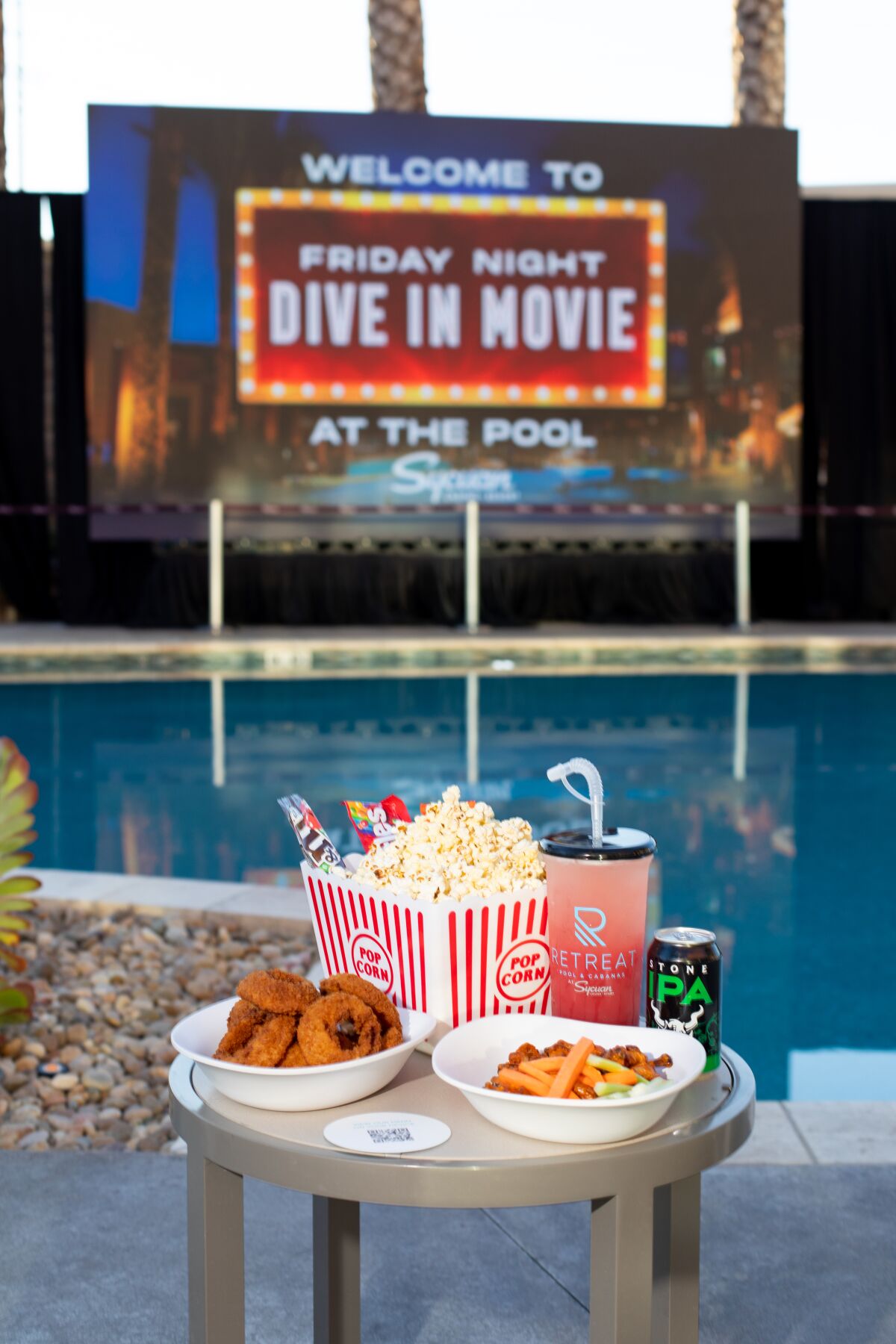 Sycuan Casino Resort's Friday night Dive-In Movie special.