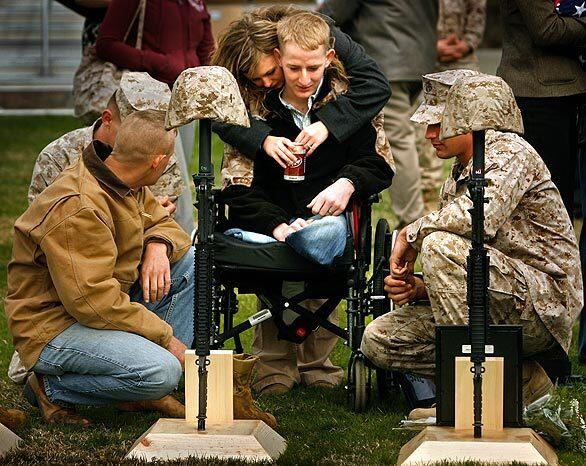 Marine memorial service