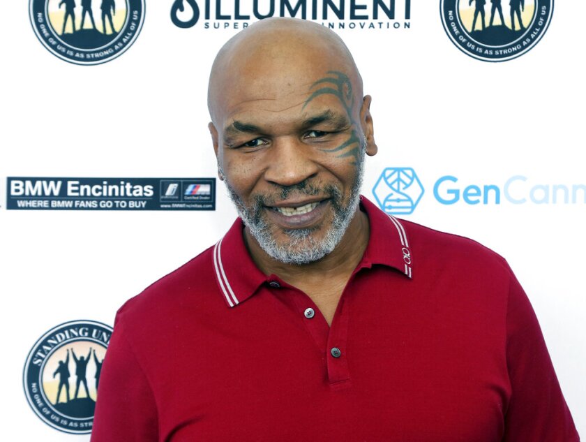 ARCHIVO - En esta foto de archivo del 2 de agosto de 2019, Mike Tyson