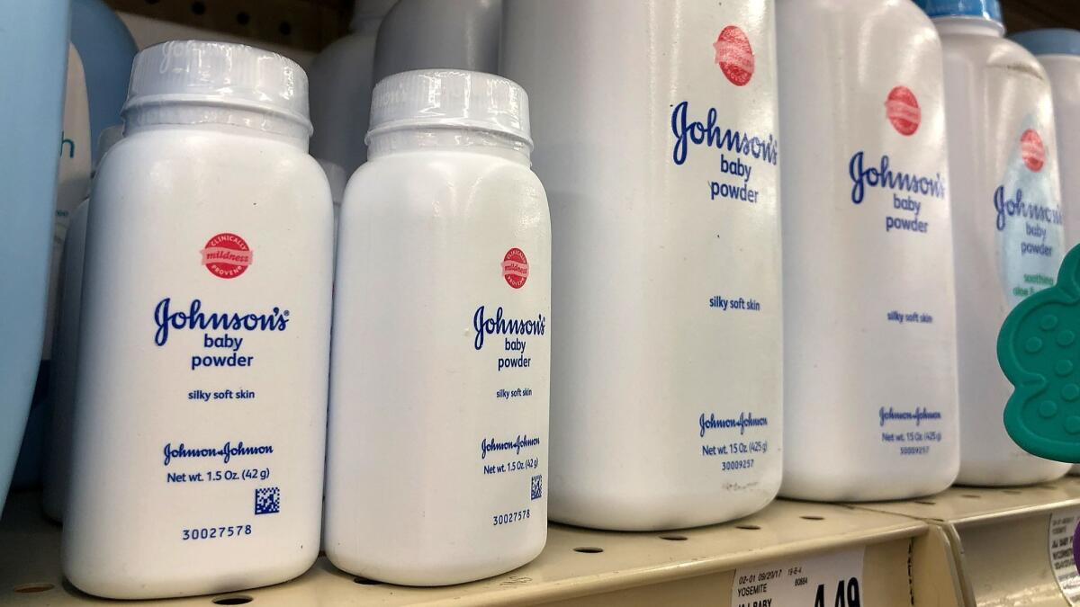 Johnson & Johnson has repeatedly said that its talcum powder products don't contain asbestos or cause cancer.