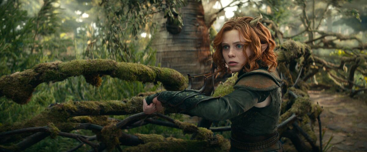 Sophia Lillis as the disaffected druid in "Dungeons & Dragons: Honor Among Thieves."