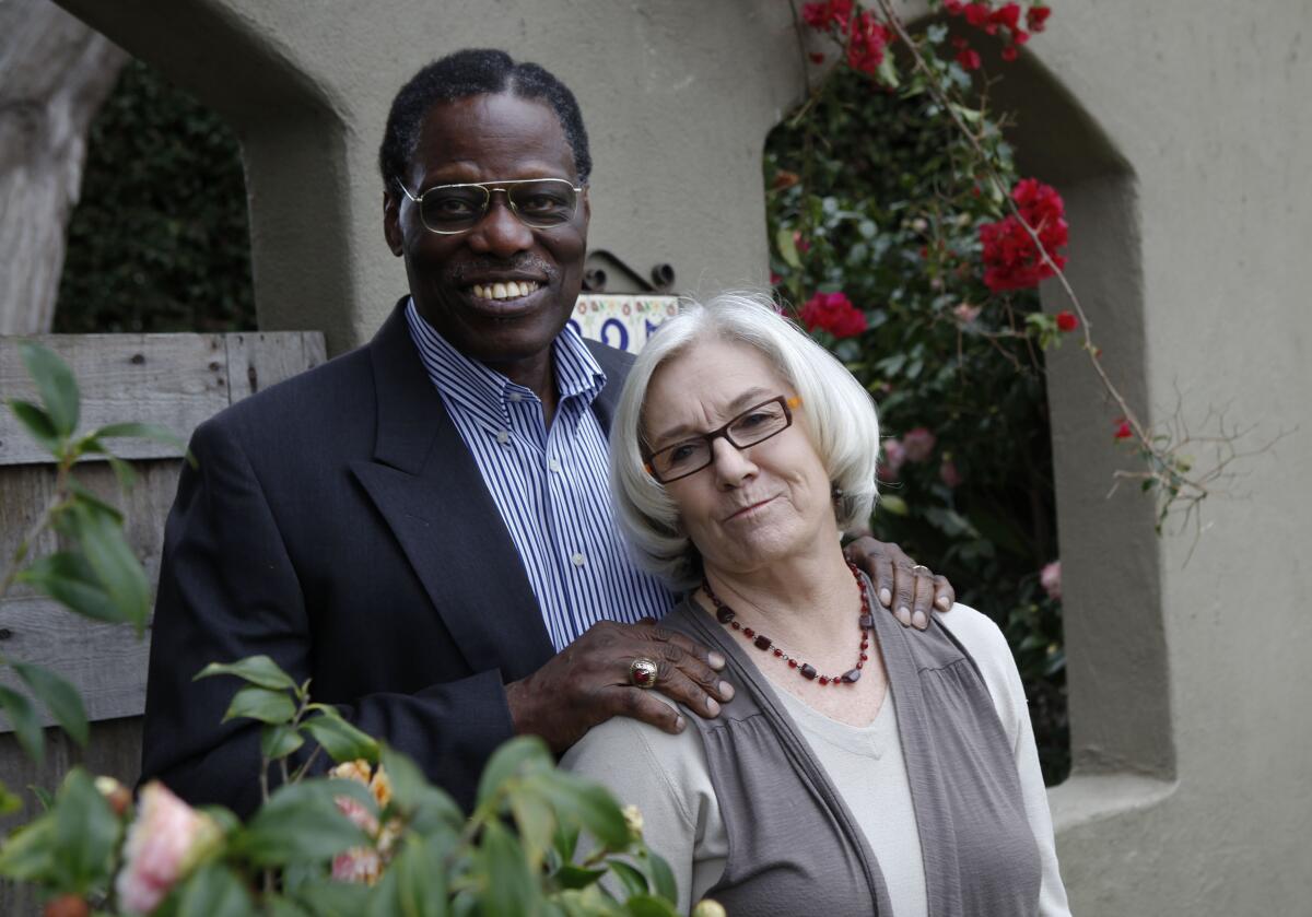 John and Diane Brockington, photographed at their home in 2012