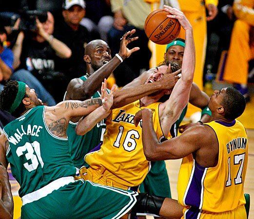 Photos: 2009 Lakers vs. Celtics, Game 7 - Los Angeles Times