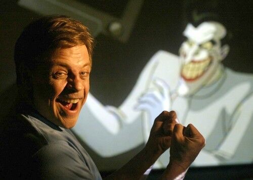 ' Batman: The Animated Series' (1992-95) Inspired by the success of Burton's big-screen "Batman," this version took care to preserve the darker tone of the comics while making the stories acceptable for children. Mark Hamill, better known as Luke Skywalker, took over the voice of Joker for the series. His performance was so well-received that the actor was able to redefine himself as a voice performer, appearing in numerous animated productions.