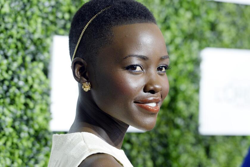 Oscar-nominated Lupita Nyong'o was among the honorees at the Essence Black Women in Hollywood luncheon.