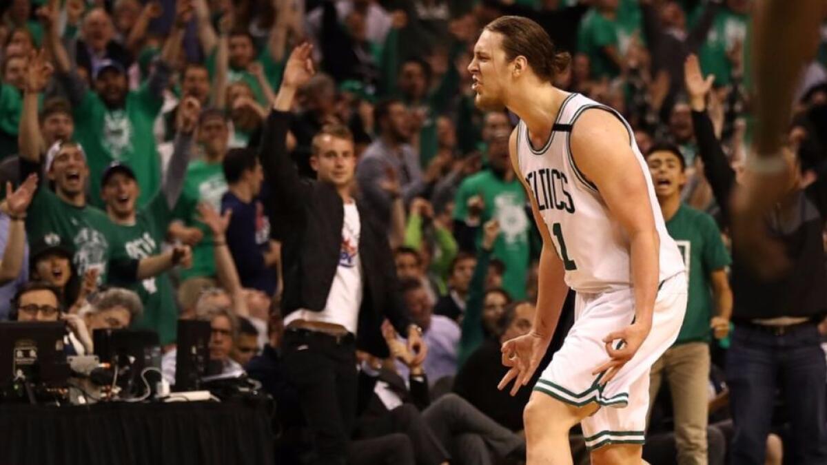 Posting Up with the Celtics' Kelly Olynyk - Boston Magazine