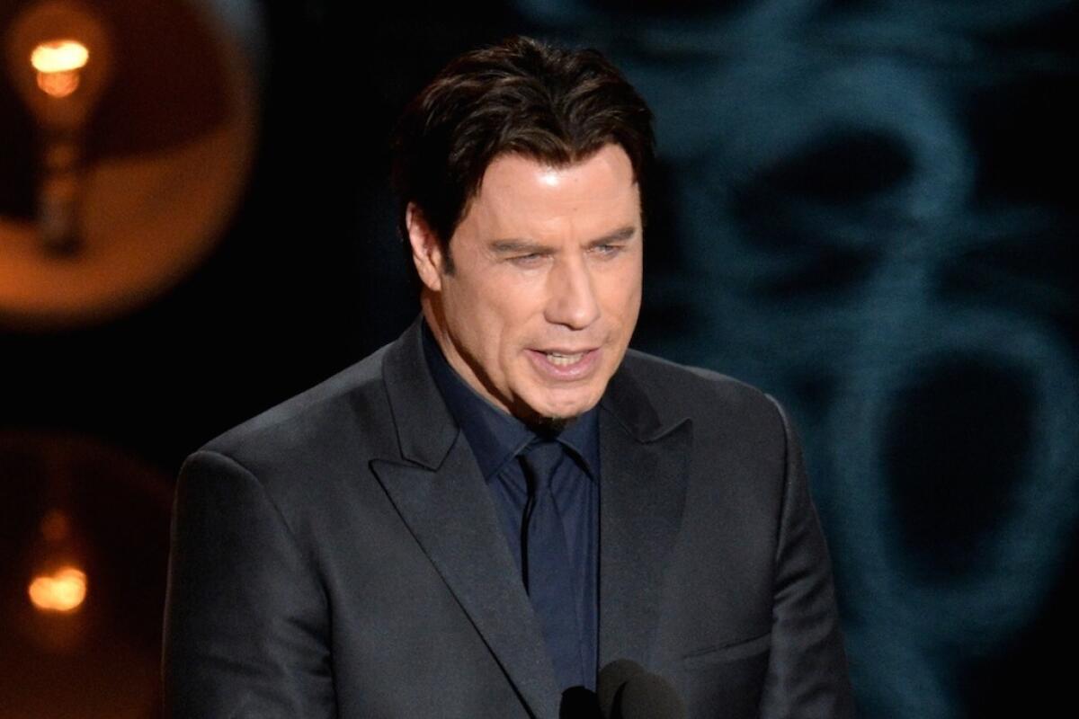 John Travolta's mispronunciation of Idina Menzel's name at the Academy Awards became the subject of widespread ridicule online.