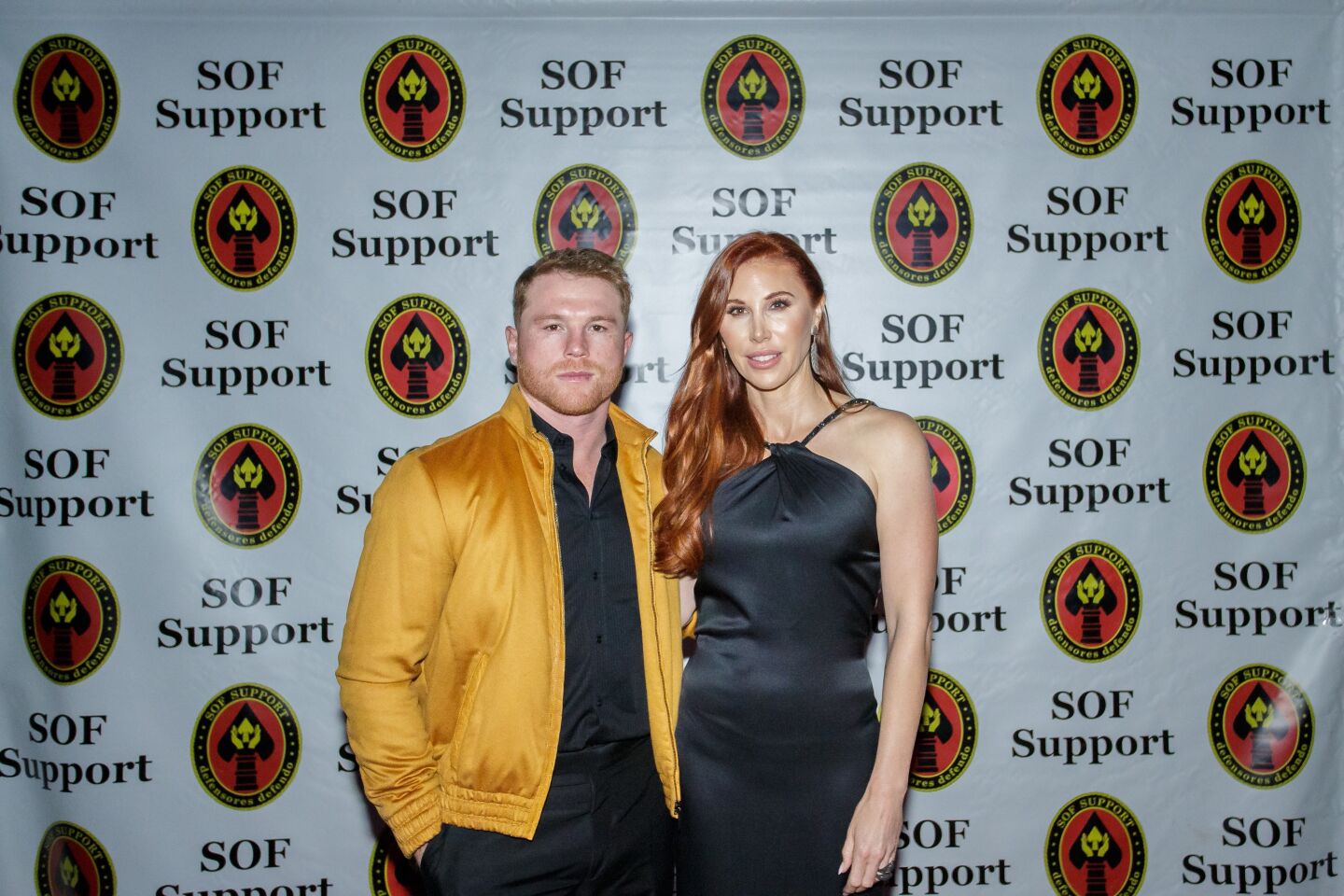 Canelo Alvarez and Dominique Plewes at the 2022 Del Mar Country Club Golf Tournament and Dinner-Gala - Copy.jpg