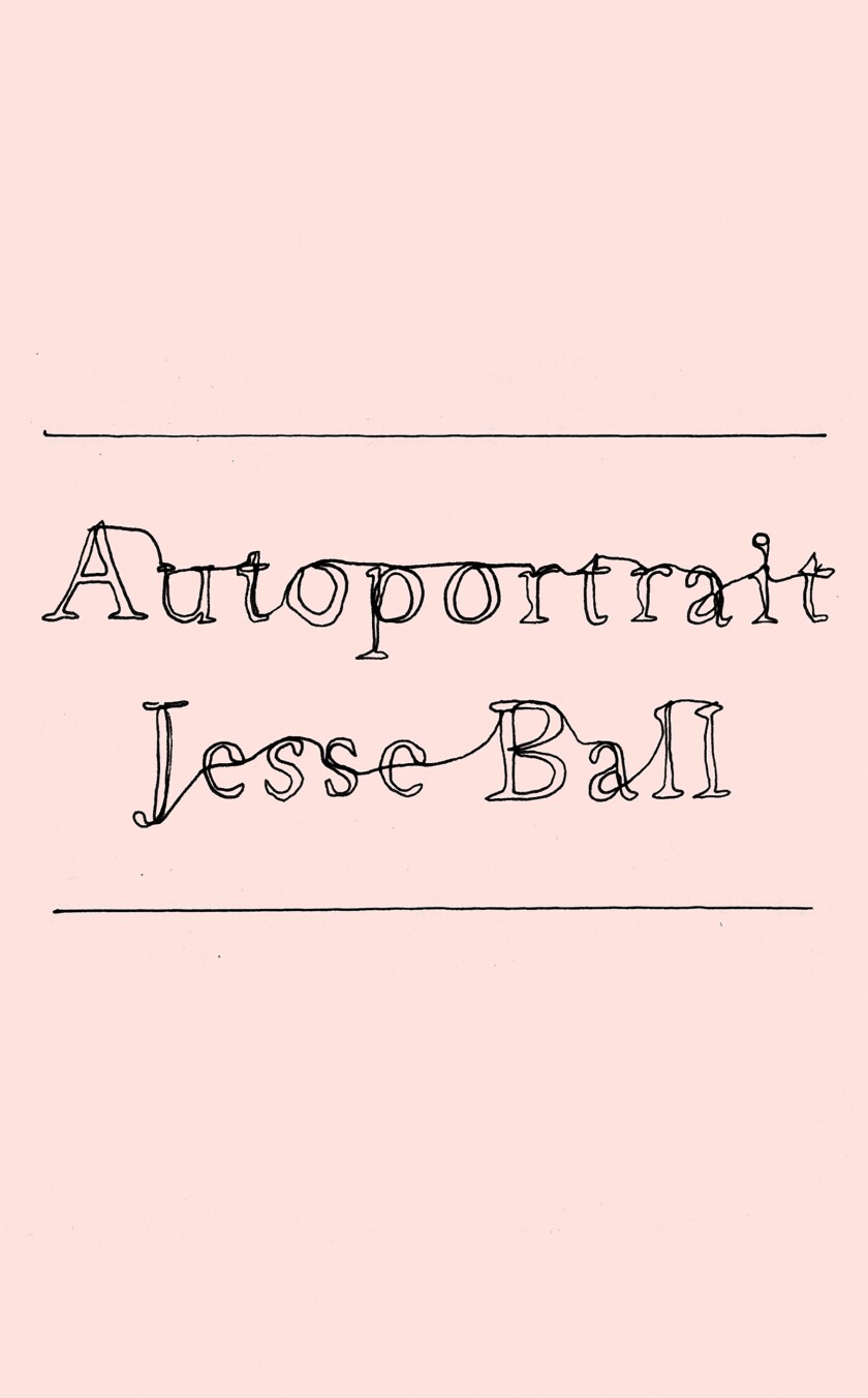 "auto portrait" by Jesse Ball