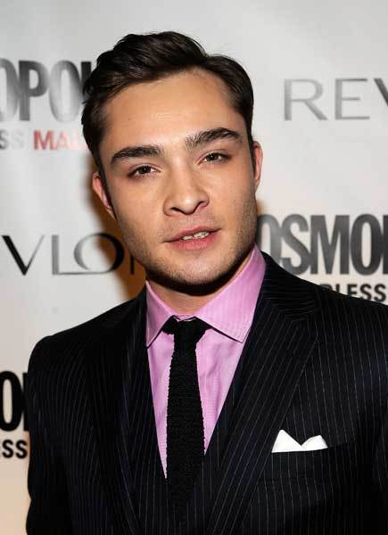 Spotted: Chuck Bass and entourage proposing a toast to another year of his Park Avenue reign. 'Gossip Girl' actor Ed Westwick turns 24 today.