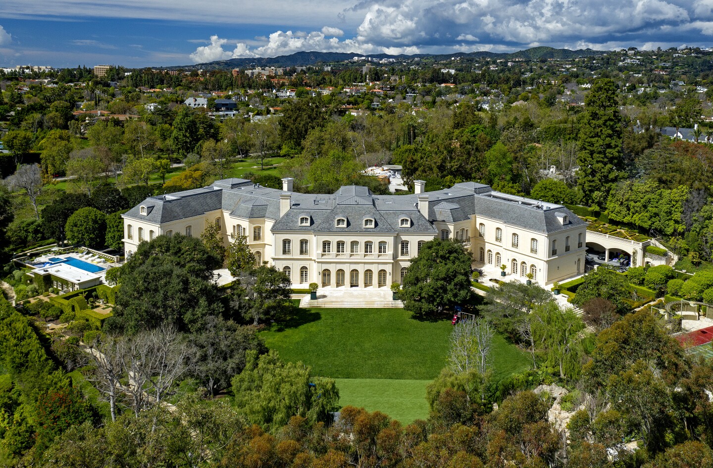 The sale of the Manor in Holmby Hills pushed L.A. County's price record to $120 million. The property now holds the record for most expensive sale in Los Angeles but also California.