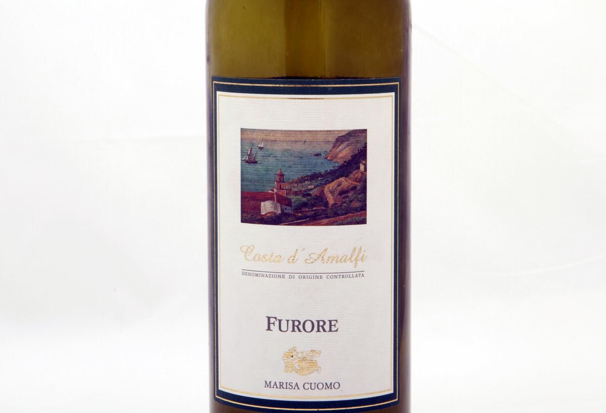 The 2013 Marisa Cuomo Corta d'Amalfi 'Furore Bianco' pairs well with chilled seafood platters.