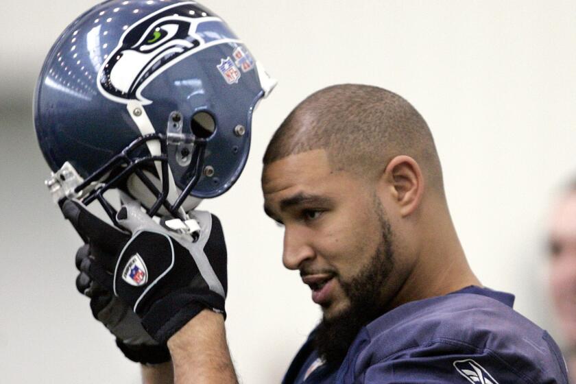 Former Seattle Seahawks player Jerramy Stevens was sentenced Friday to 30 days in jail and four years’ probation for a Jan. 19 drunk driving incident in Manhattan Beach.