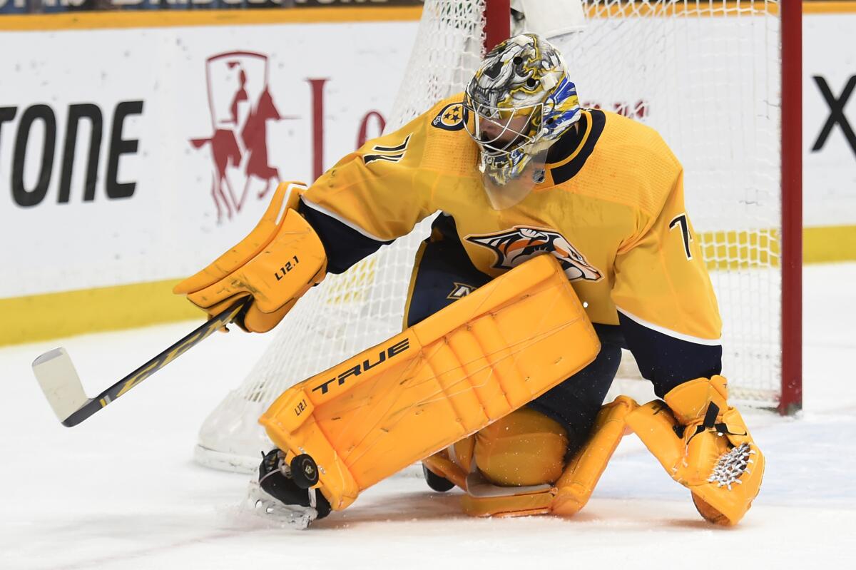 Juuse Saros - NHL News & Rumors