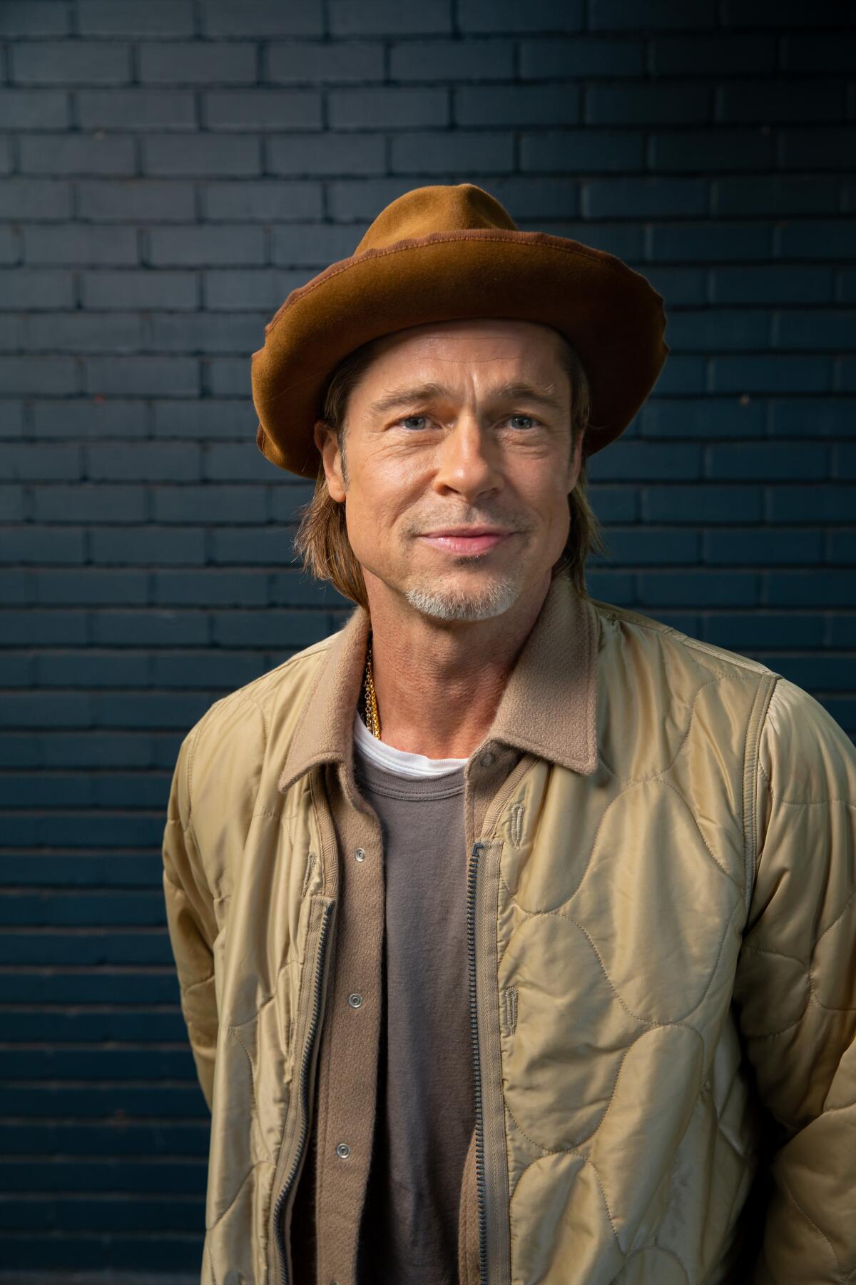 Brad Pitt, Oscar-nominated for his role in "Once Upon a Time ... in Hollywood."