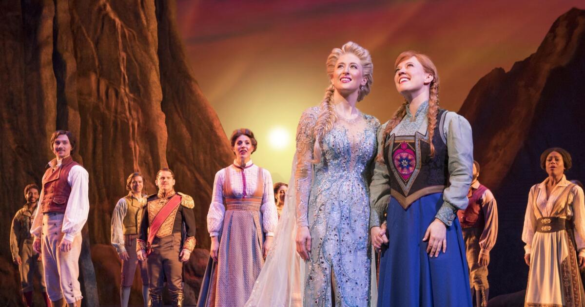 Frozen Shatters Box Office Record At The St James Theatre Los Angeles Times 