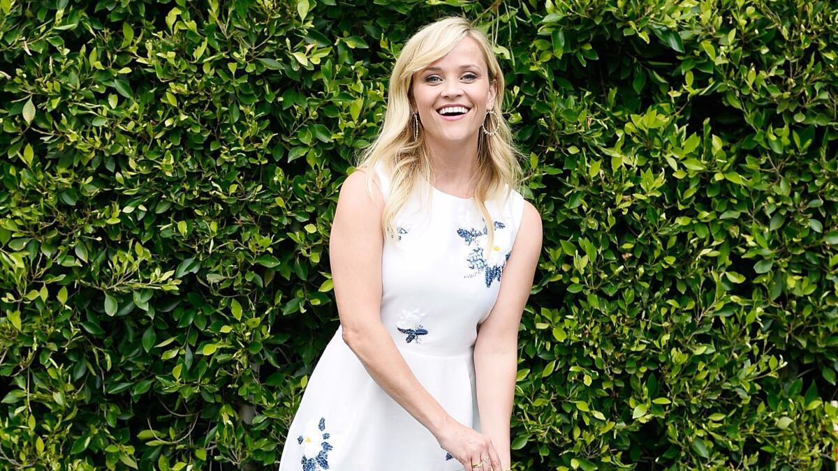 Reese Witherspoon attends the Net-a-Porter x Draper James event on June 6, 2017, in Beverly Hills.