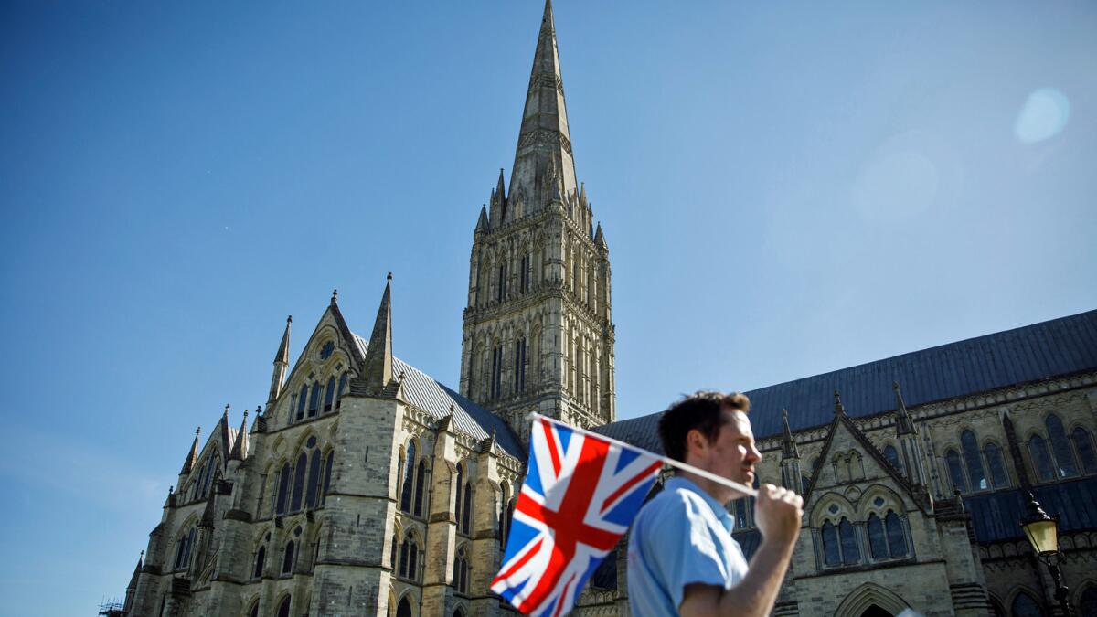 In addition to the rare Magna Carta, the Salisbury Cathedral is known for having Britain's tallest cathedral spire.