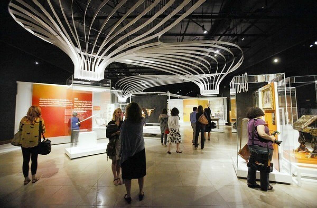 The 14,000-square-foot exhibit is part of the museum’s $135-million expansion unveiled in June.