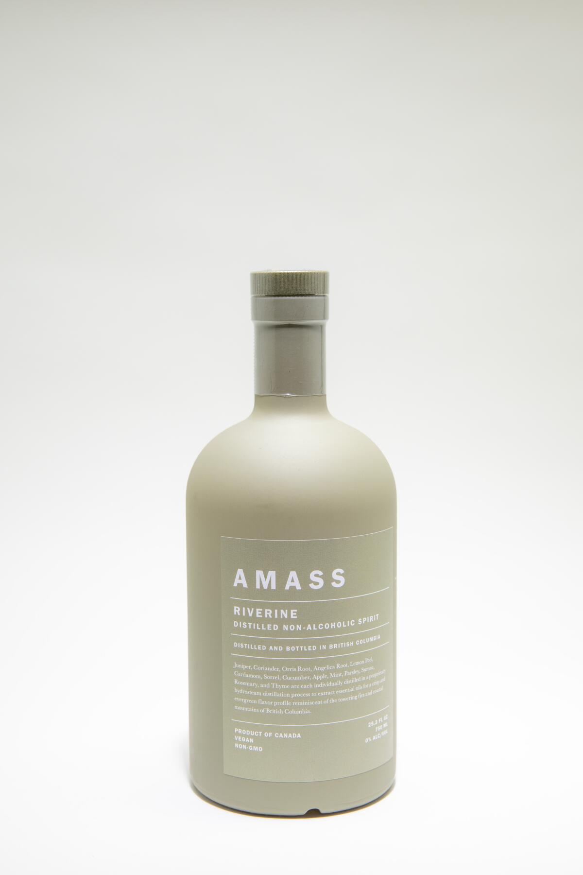 AMASS Riverine nonalcoholic spirit.
