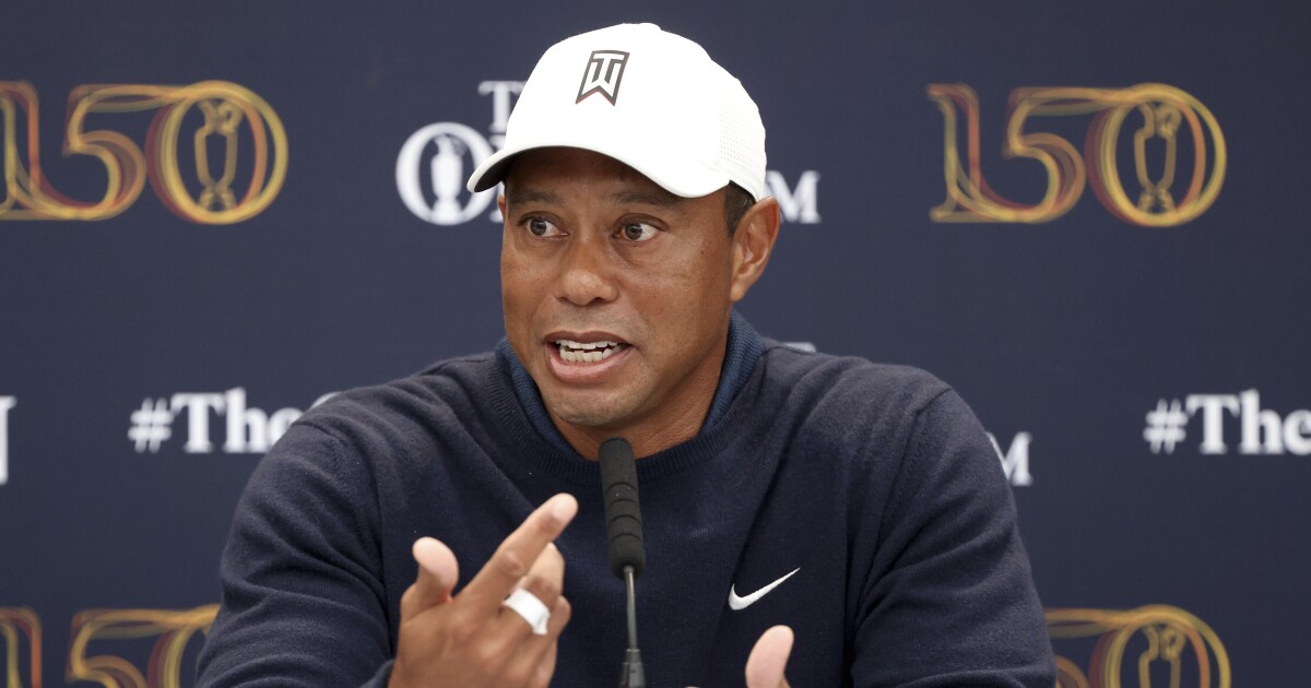 Tiger Woods ravi de revenir au British Open à Old Course