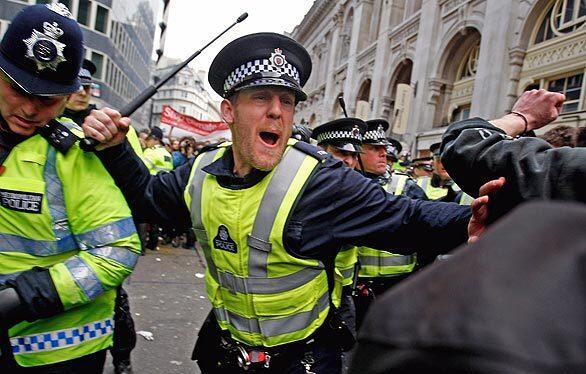 G-20 protest in London