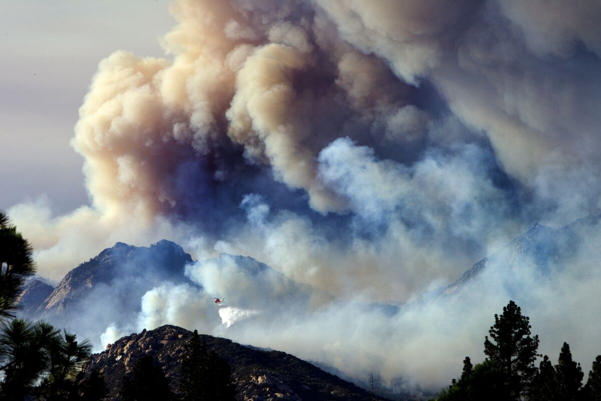 The Mountain fire began July 15, 2013, and burned through more than 27,500 acres. A property owner was sued Thursday for alleged negligence that led to the blaze.