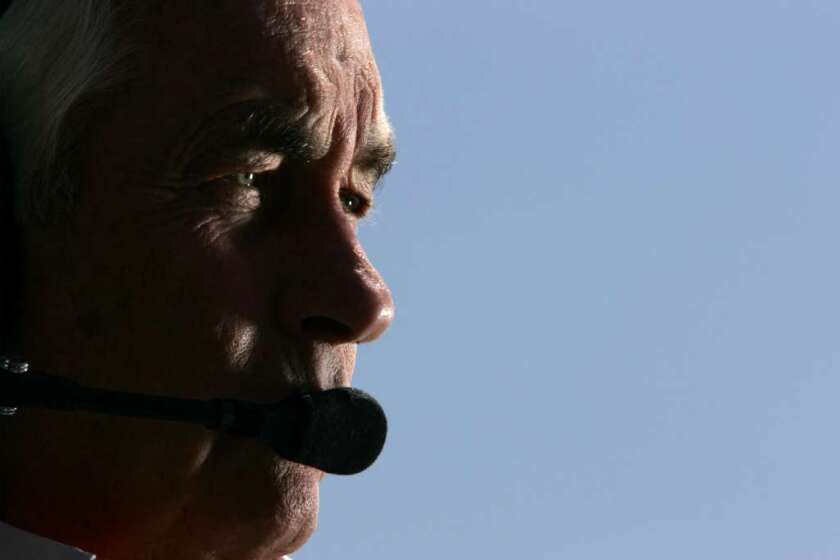Roger Penske, above, has hired Juan Pablo Montoya to drive for his IndyCar team next year.