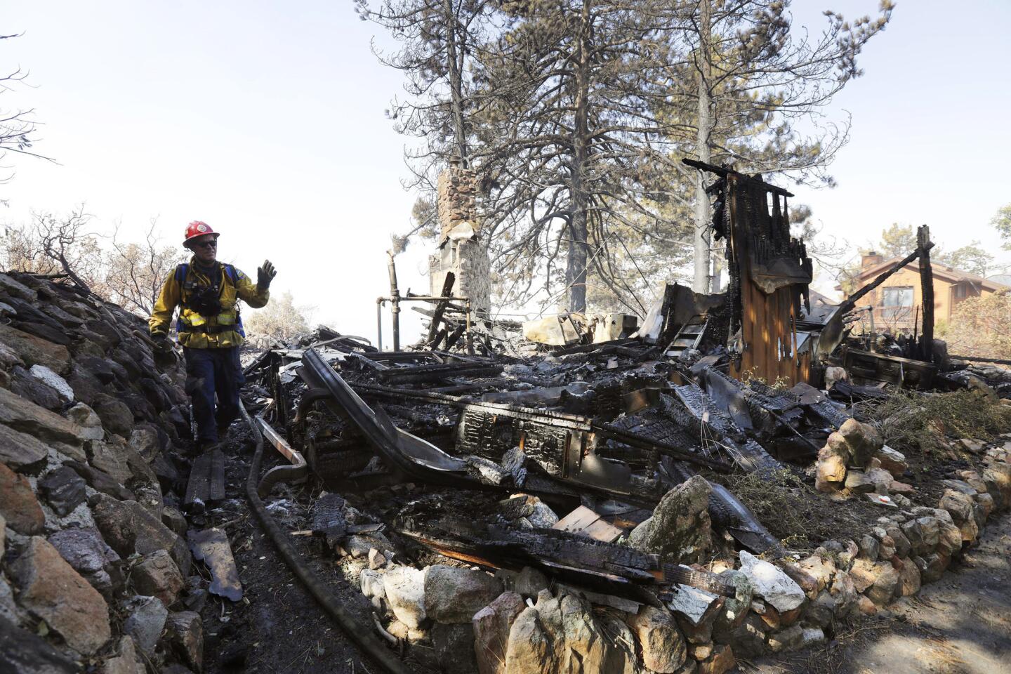 Cranston fire near Idyllwild