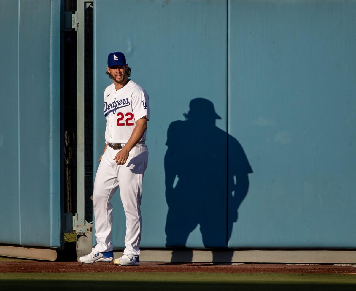 Most unexpected Dodgers player possible shows up to Dodger Stadium