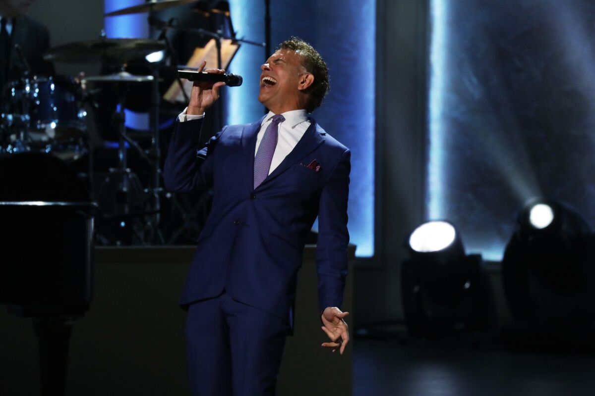 Brian Stokes Mitchell. (Photo credit should read DOMINICK REUTER/AFP/Getty Images)