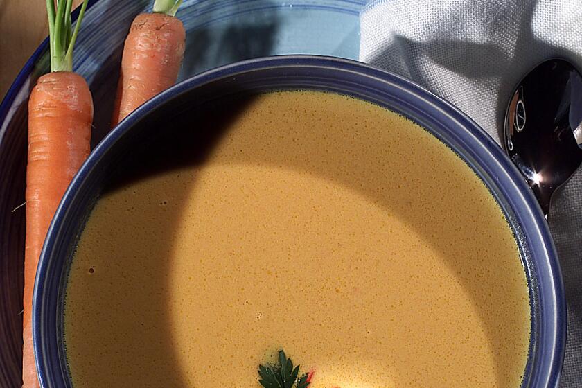 021886.FO.0103.sos.carrot. Cedars-Sinai Medical Center carrot and ginger soup.