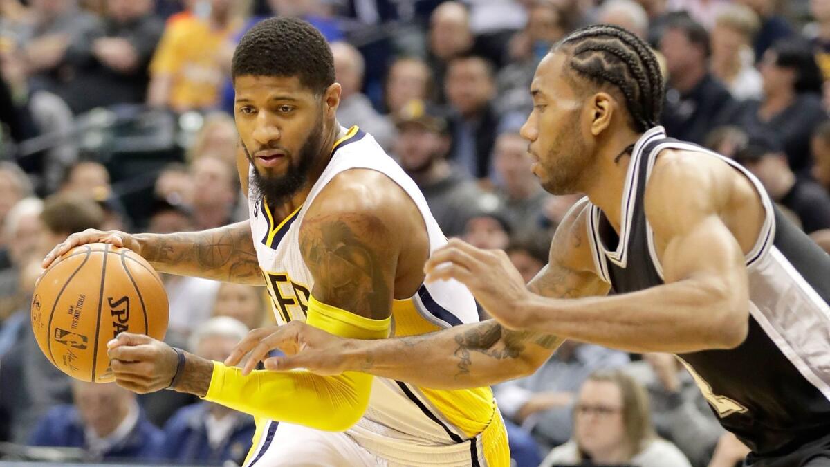 Paul George can opt out of his contract with the Pacers in the summer of 2018.