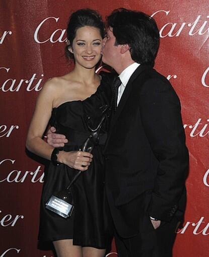 Marion Cotillard and Rob Marshall