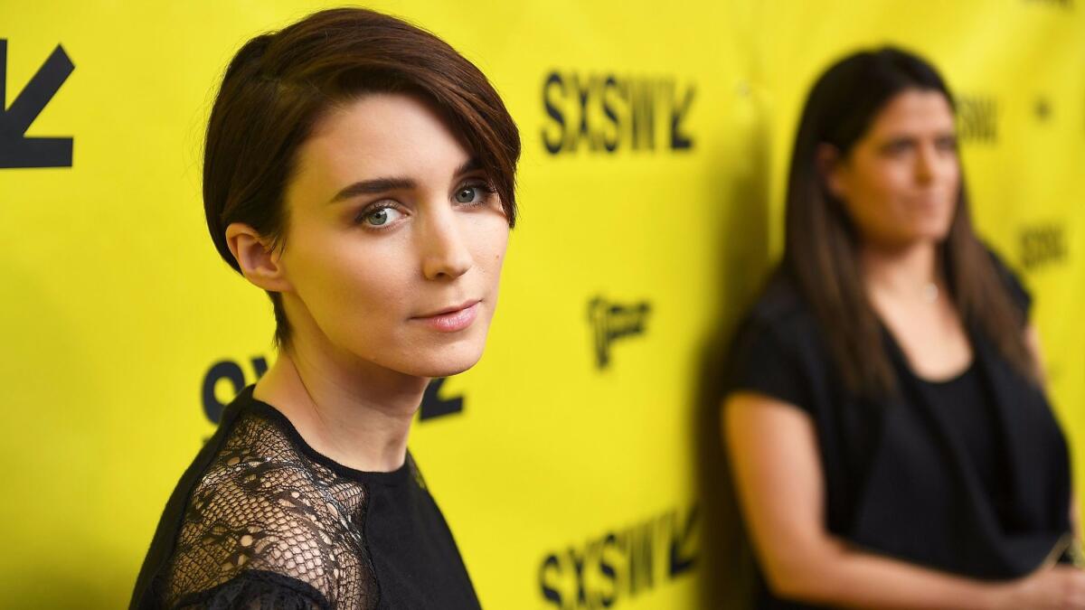 Rooney Mara appears at South by Southwest for the premiere of Terrence Malick's "Song to Song."