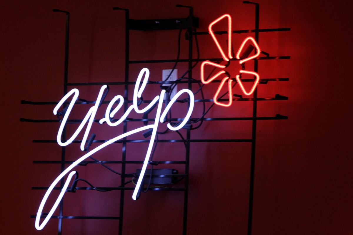 Yelp has taken a defamation case to the California Supreme Court.